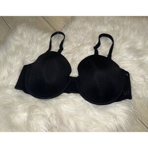 Gap Body Everyday Multiway Bra Lined Underwire Womens 36C Black New